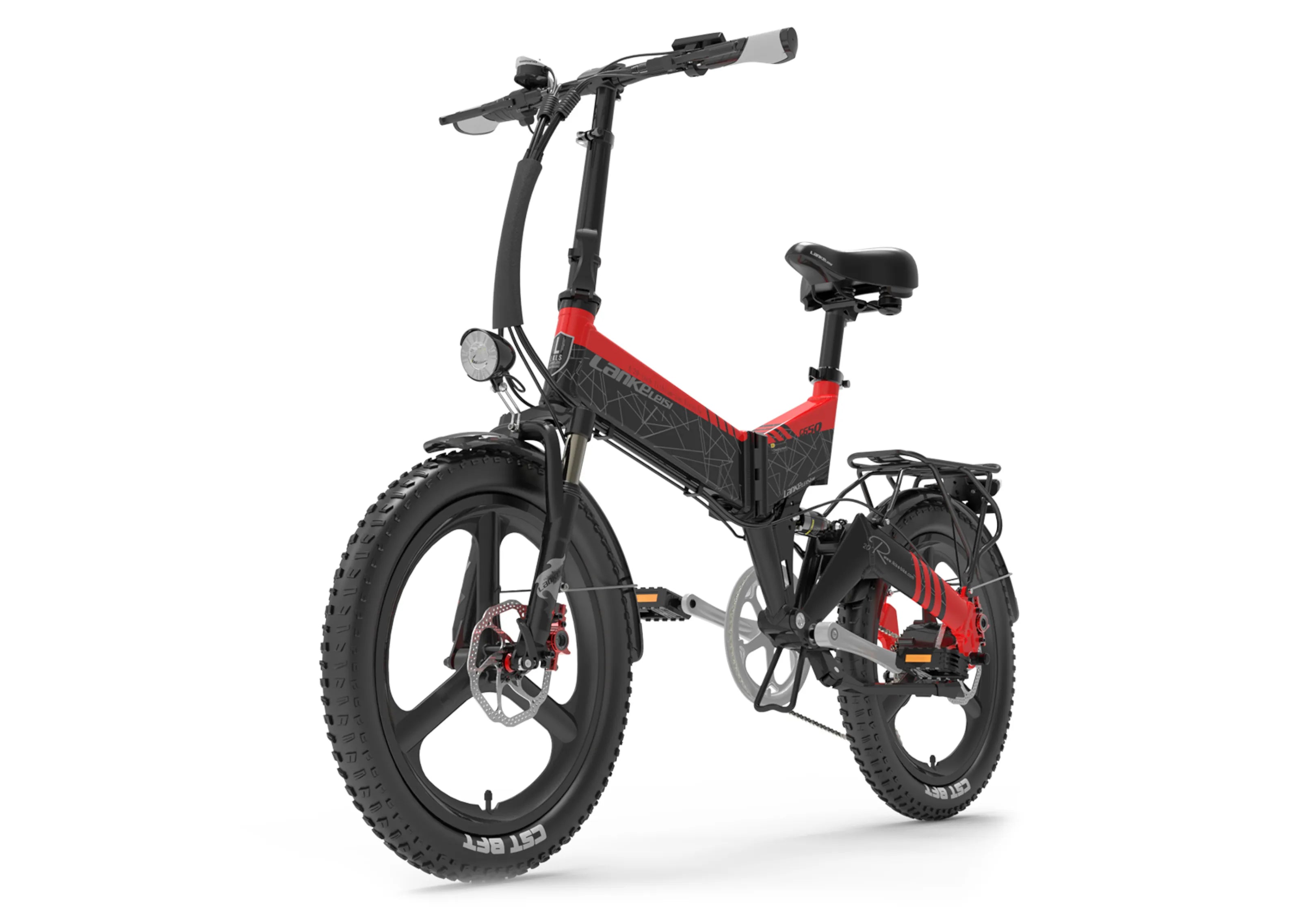 LANKELEISI G650 500W Folding City Electric Bike