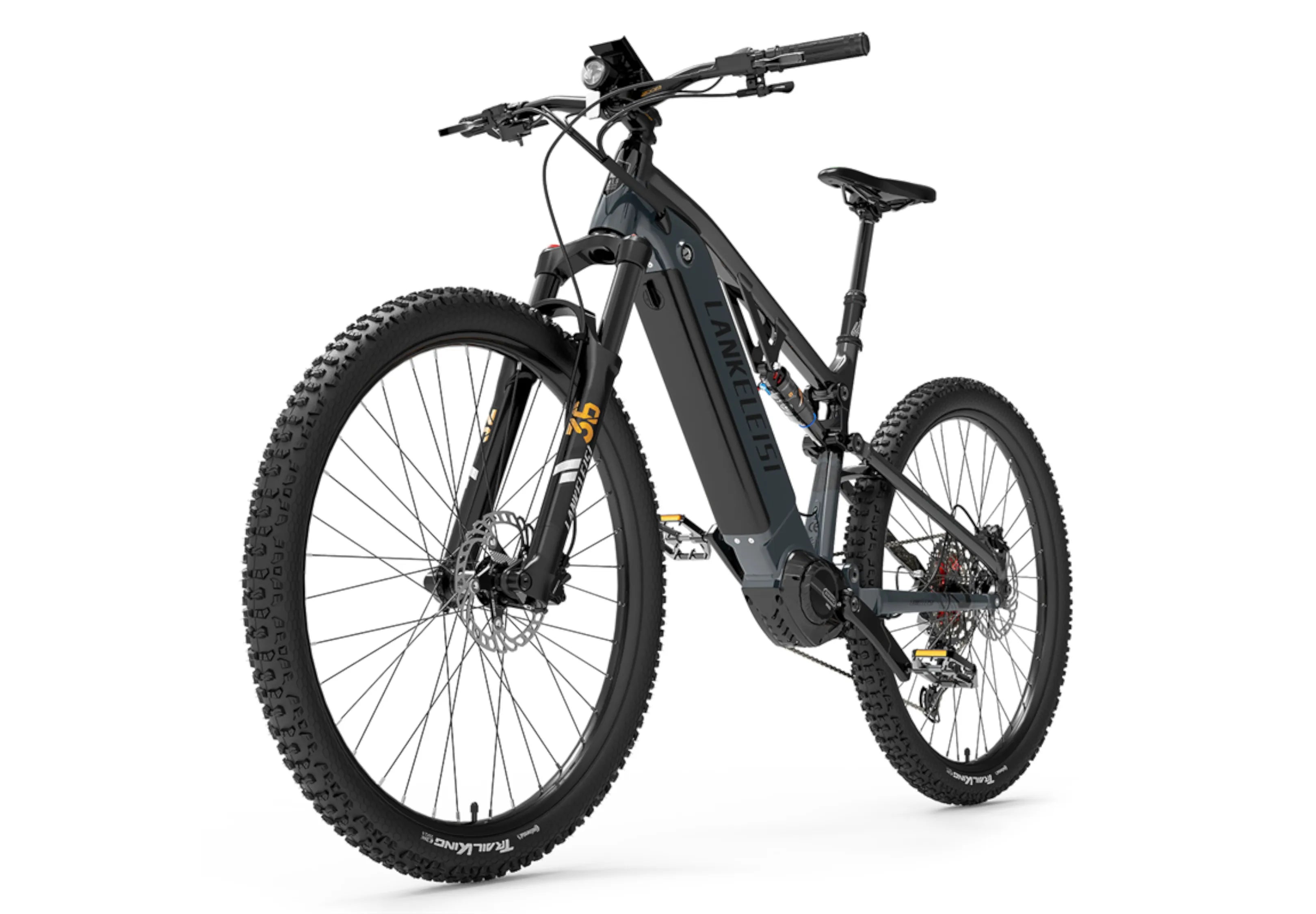 LANKELEISI GT800 500W Bafang Central Motor Electric Mountain Bike