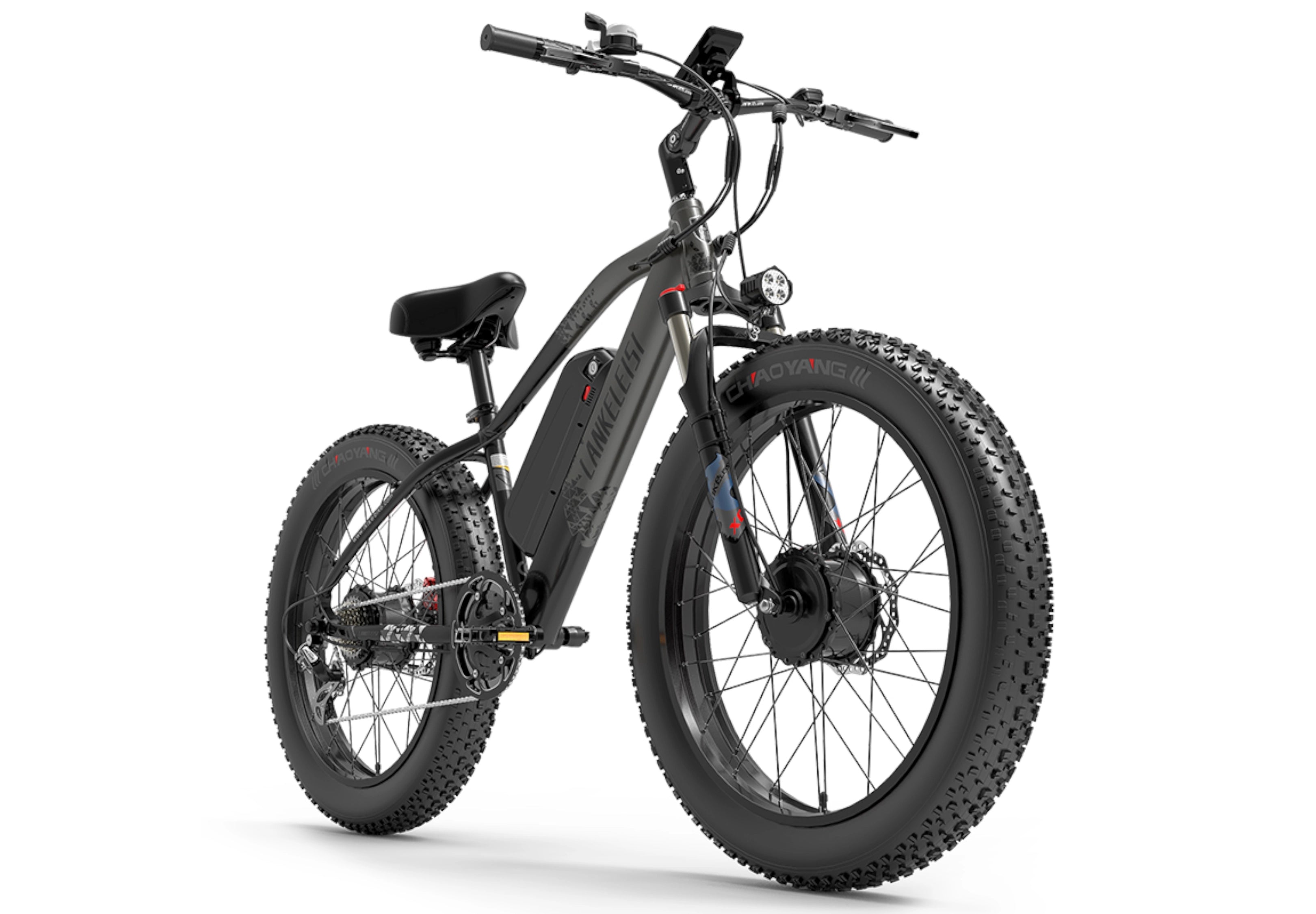 LANKELEISI MG740PLUS Dual-Motor Wide-Tire Electric Bicycle