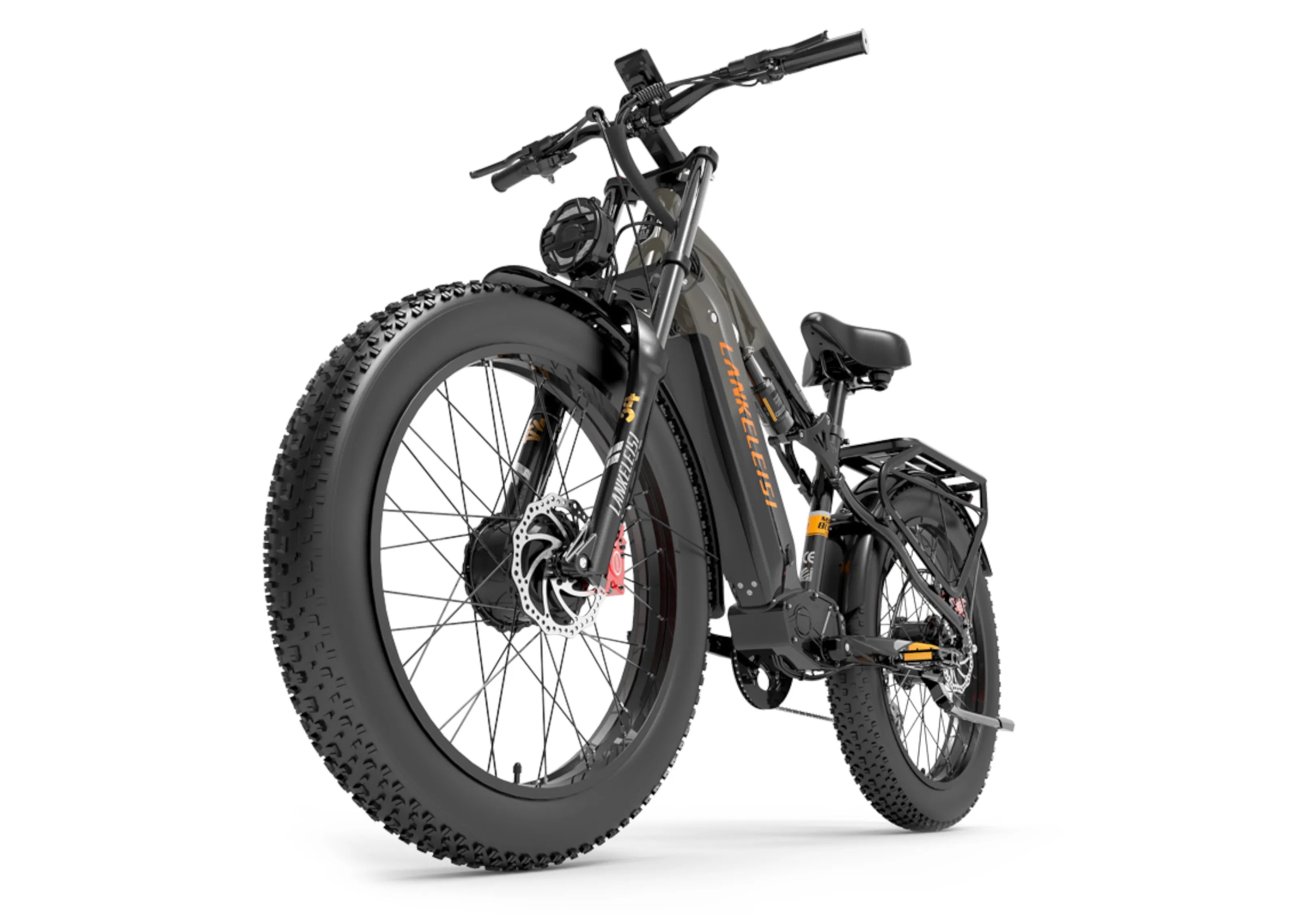 LANKELEISI MG800MAX 2000W Wide Tire Dual Motor Electric Bicycle