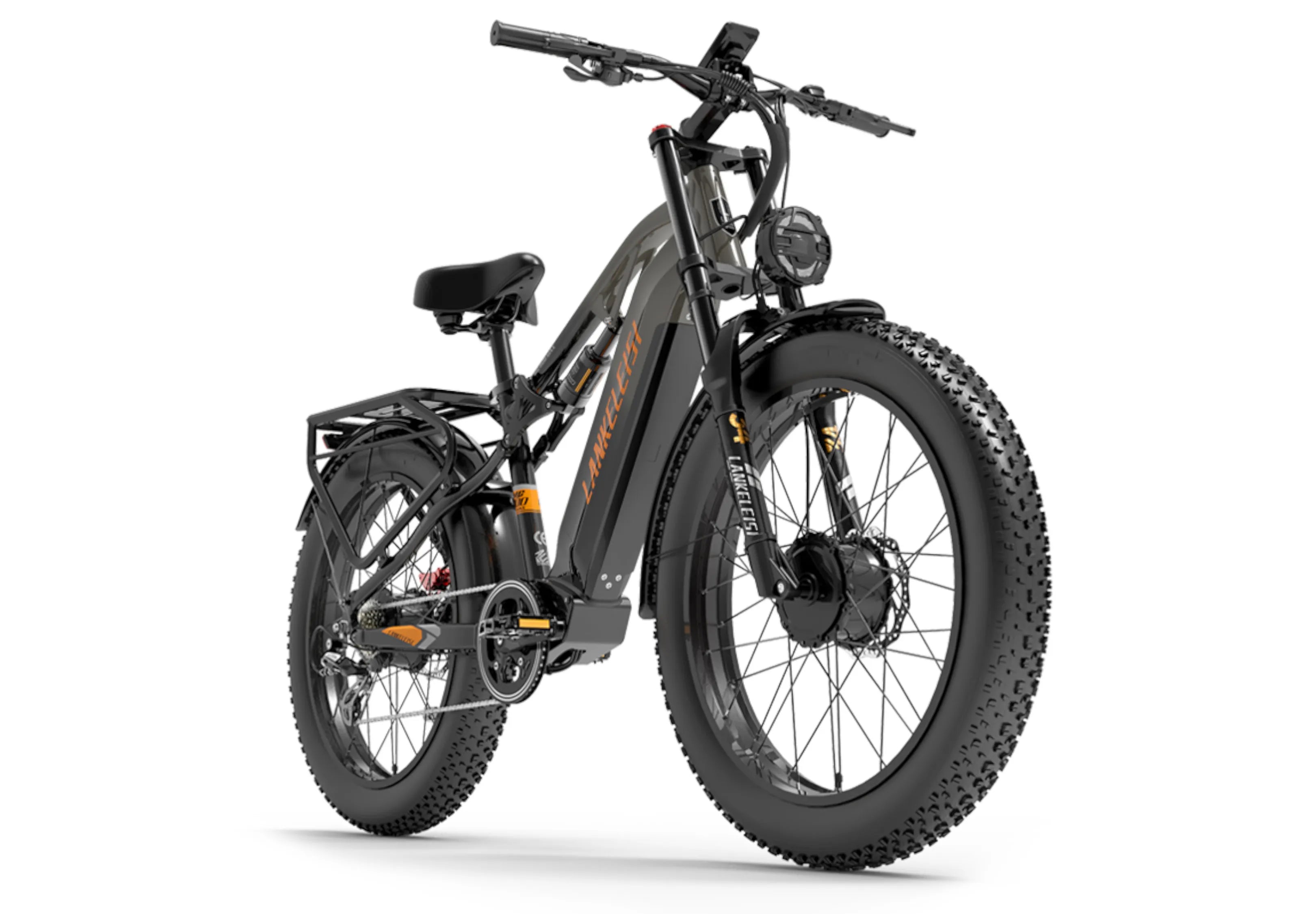 LANKELEISI MG800MAX 2000W Wide Tire Dual Motor Electric Bicycle