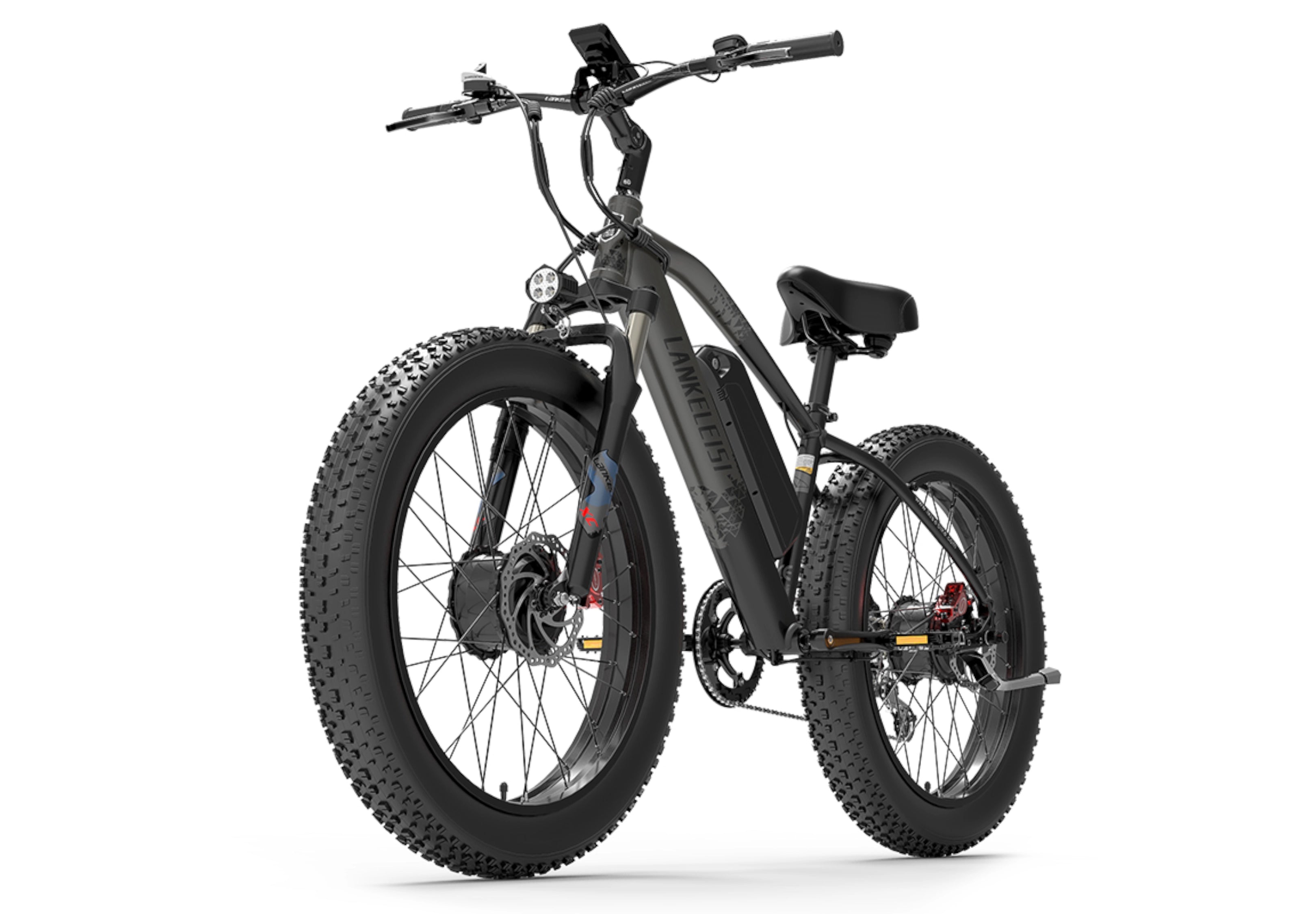 LANKELEISI MG740PLUS Dual-Motor Wide-Tire Electric Bicycle