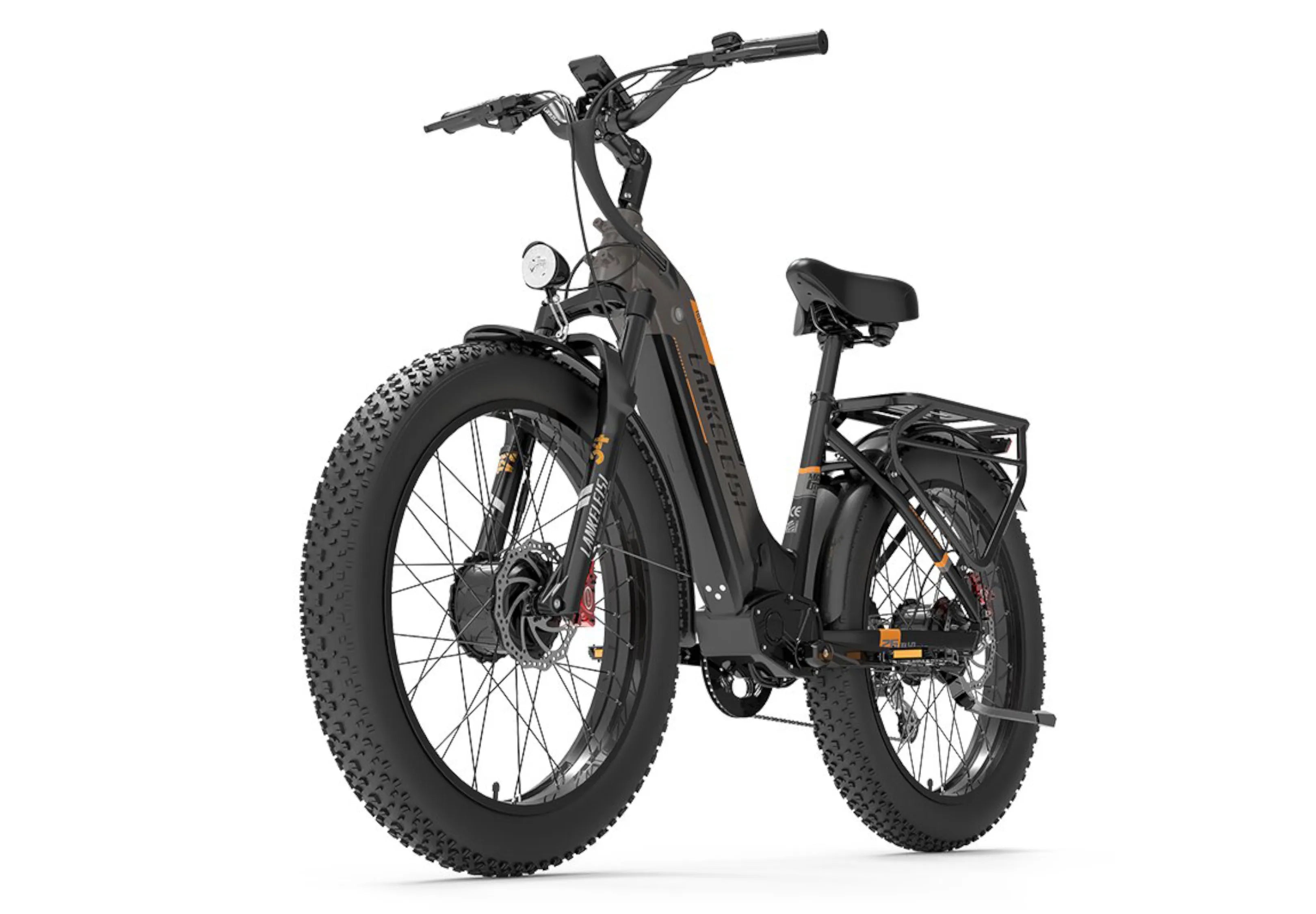 LANKELEISI MG600PLUS 2000W Dual Motor Wide Tire Electric Bicycle