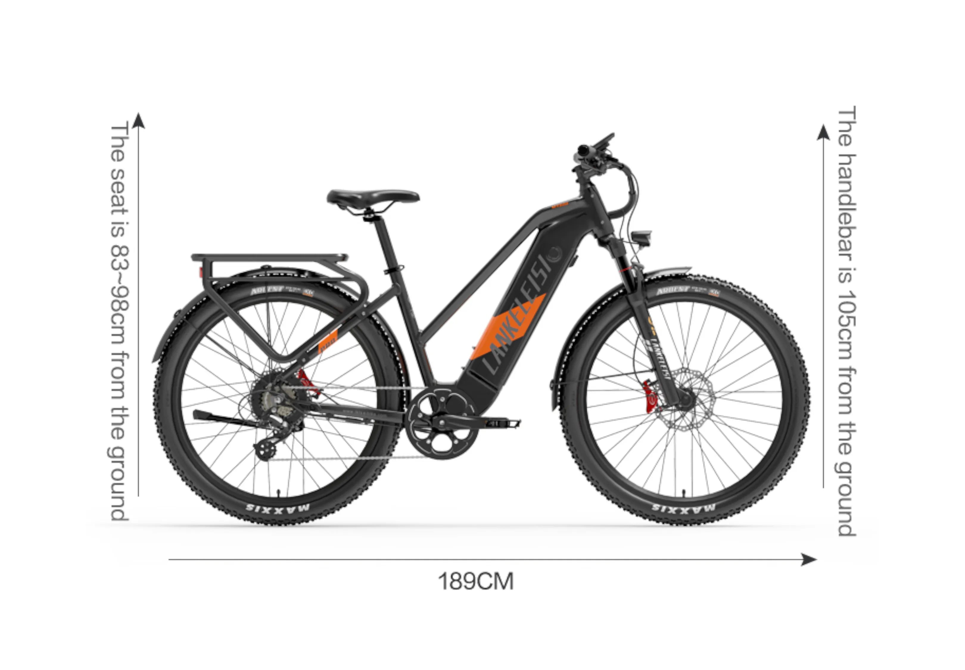 LANKELEISI MX600PRO 500W Urban Electric Bike