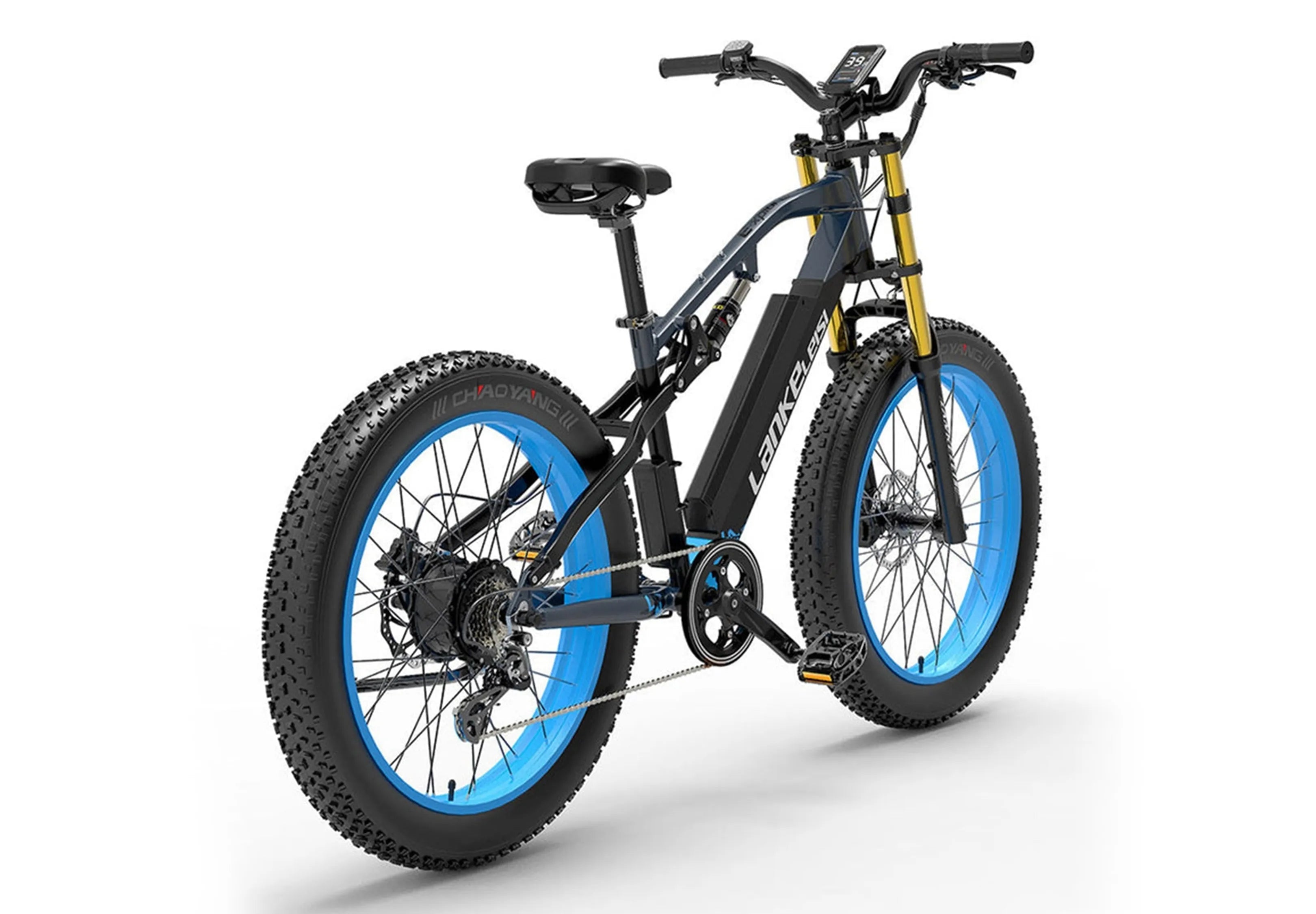 LANKELEISI RV700 1000W 26*4.0 Fat Bike Electric Mountain Bike