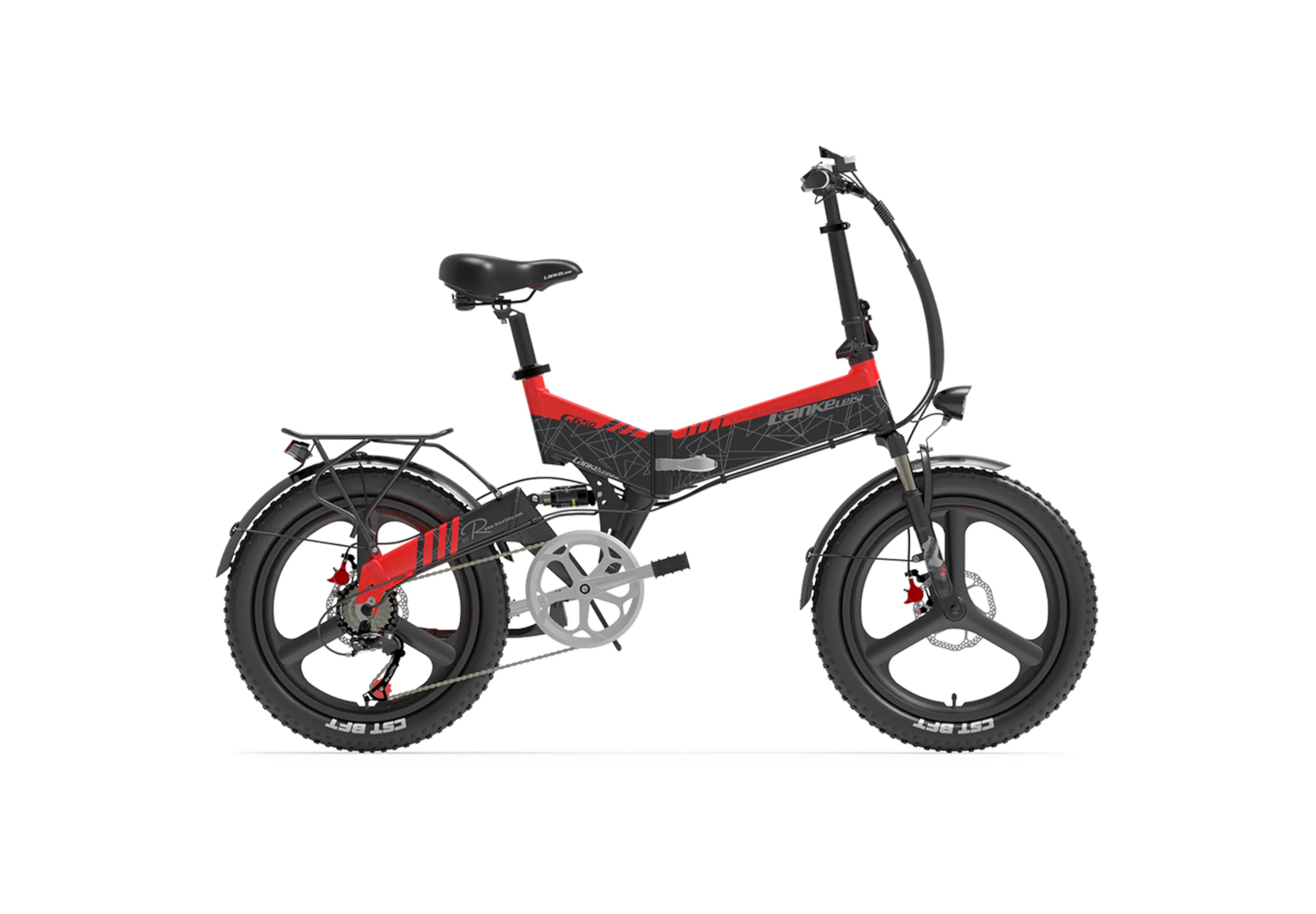 LANKELEISI G650 500W Folding City Electric Bike