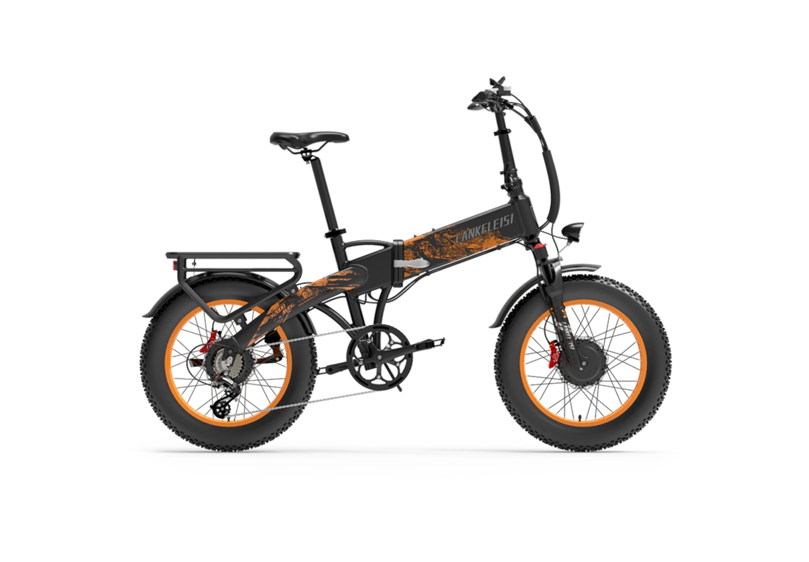 LANKELEISI X2000MAX 2000W Folding Electric Bike