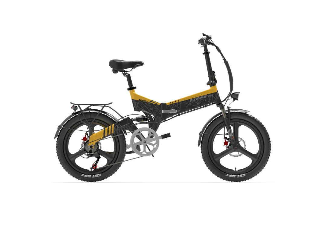 LANKELEISI G650 500W Folding City Electric Bike