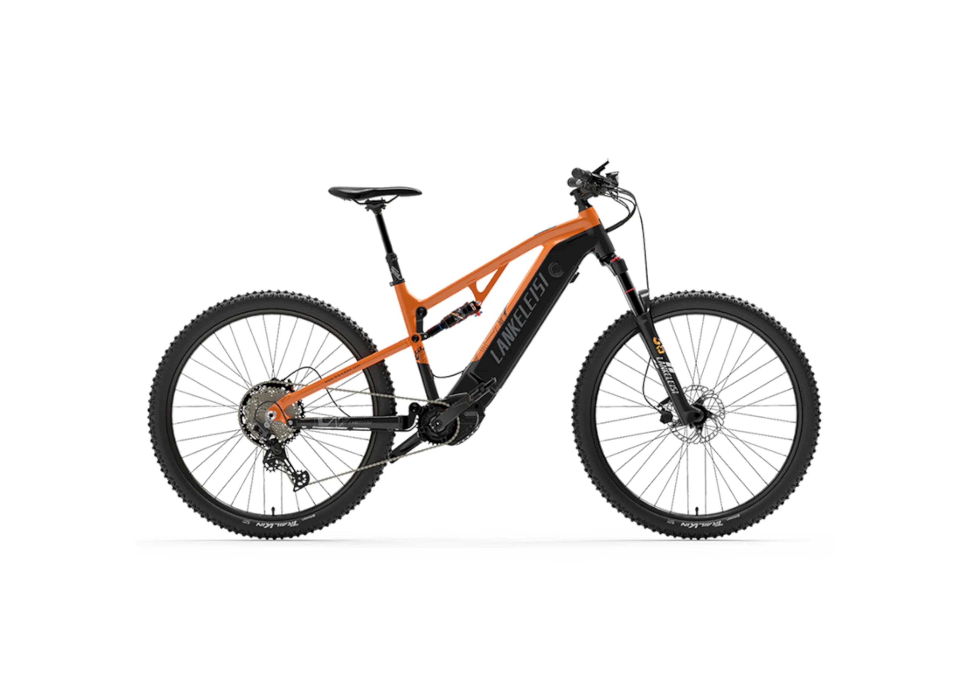 LANKELEISI GT800 500W Bafang Central Motor Electric Mountain Bike