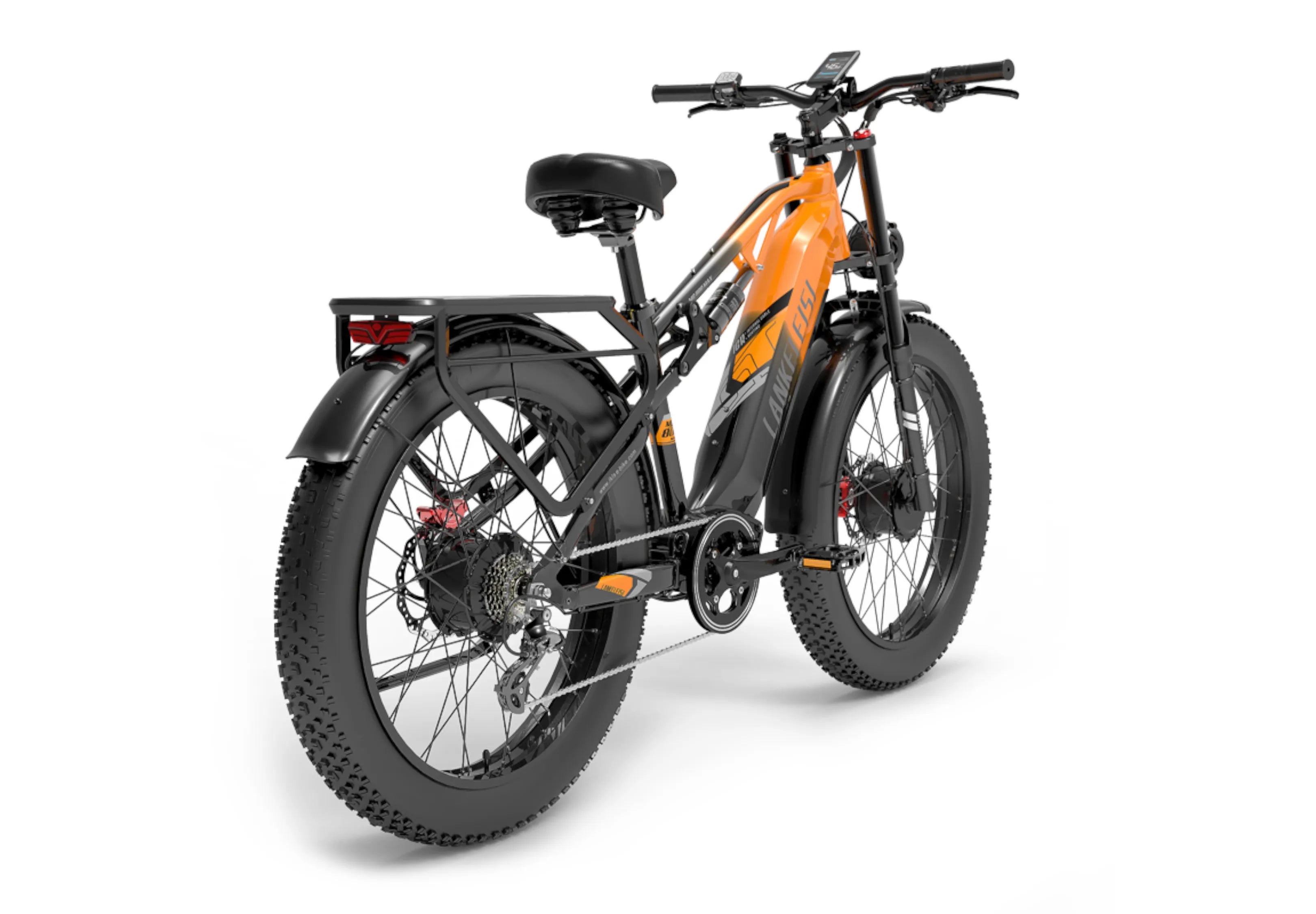 LANKELEISI MG800MAX 2000W Wide Tire Dual Motor Electric Bicycle