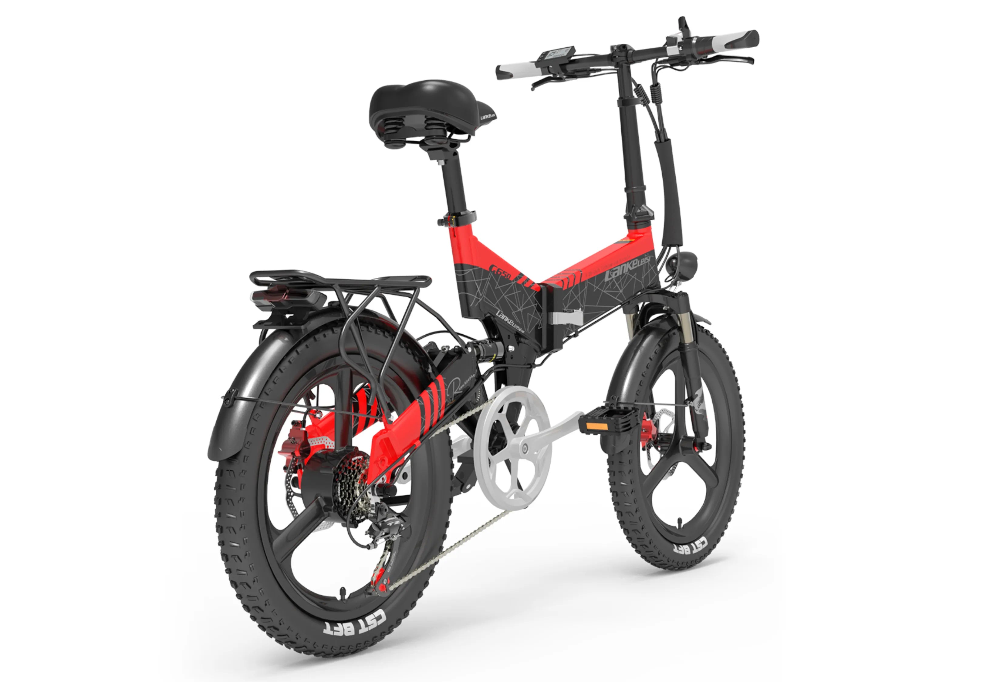 LANKELEISI G650 500W Folding City Electric Bike