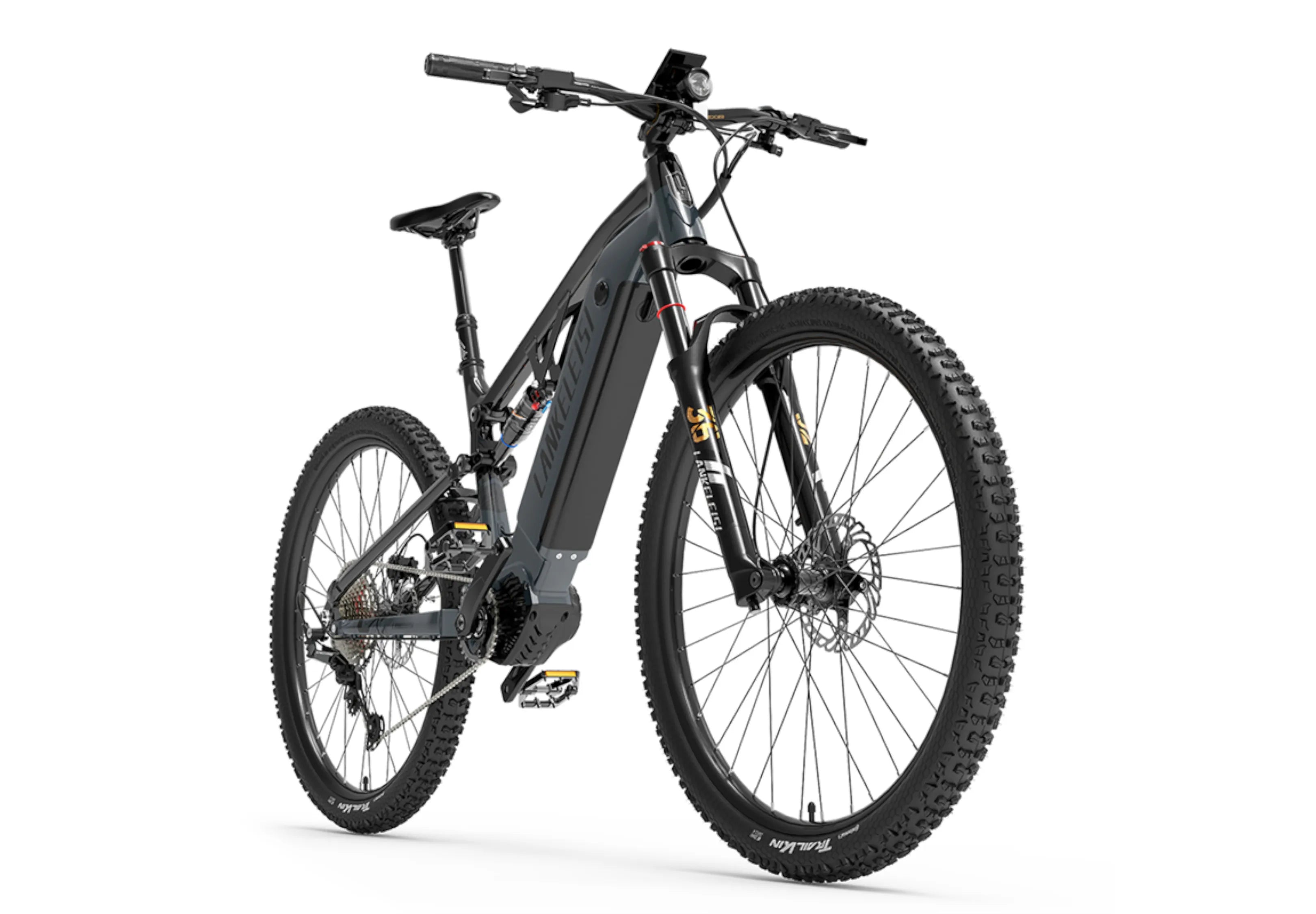 LANKELEISI GT800 500W Bafang Central Motor Electric Mountain Bike