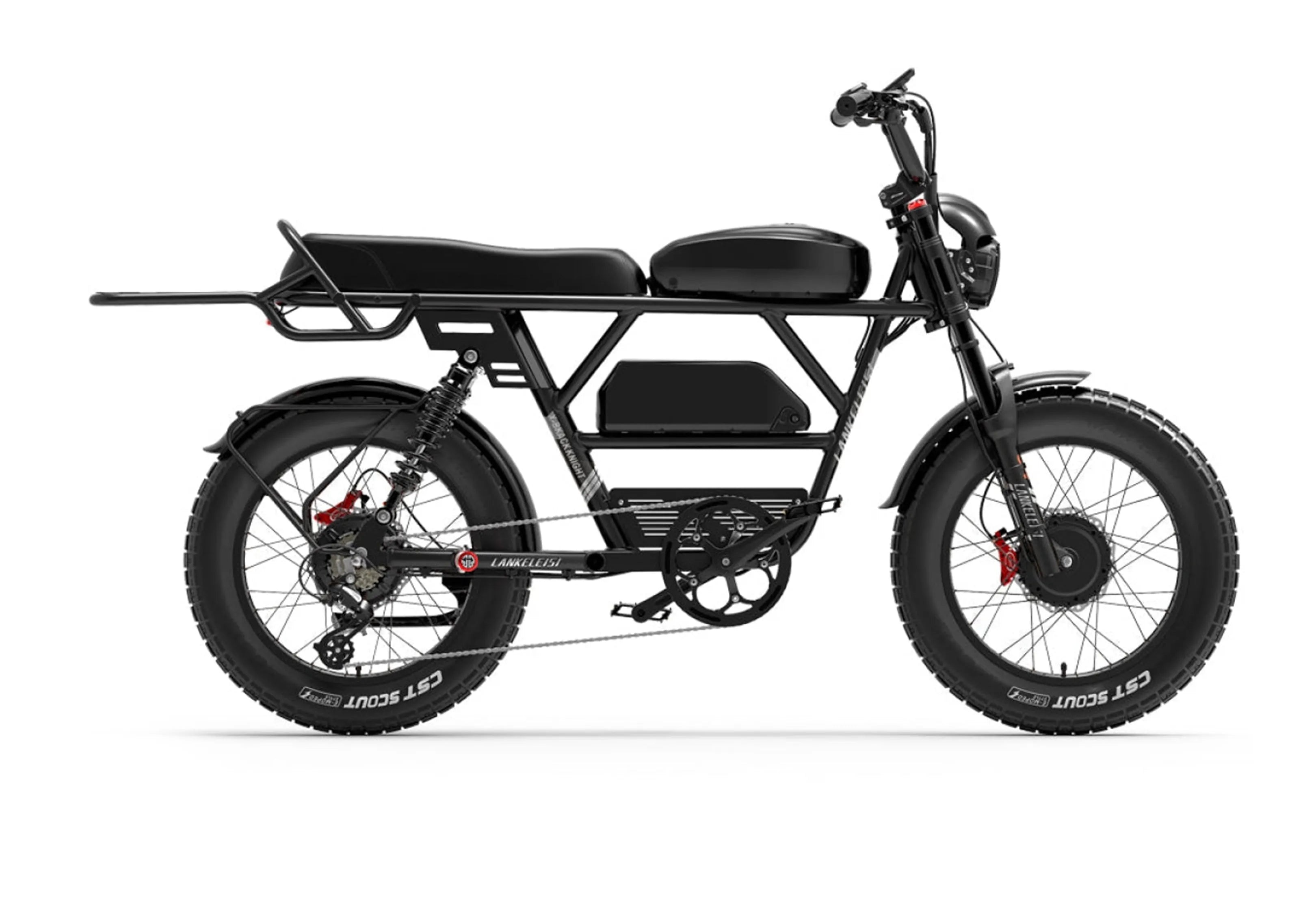 LANKELEISI X-Black Knight 2000W Dual Motor 280KM Electric Mountain Bike