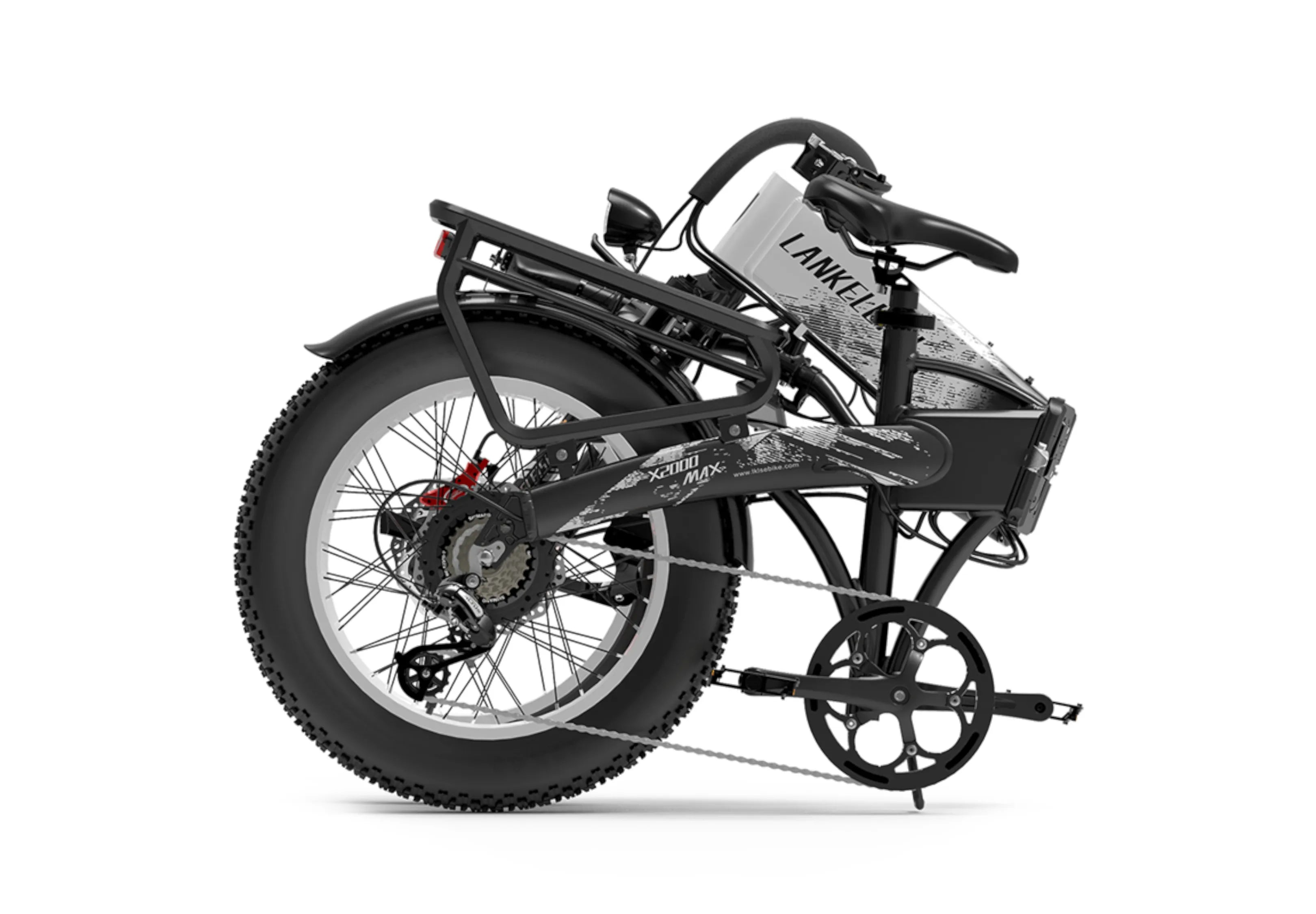 LANKELEISI X2000MAX 2000W Folding Electric Bike