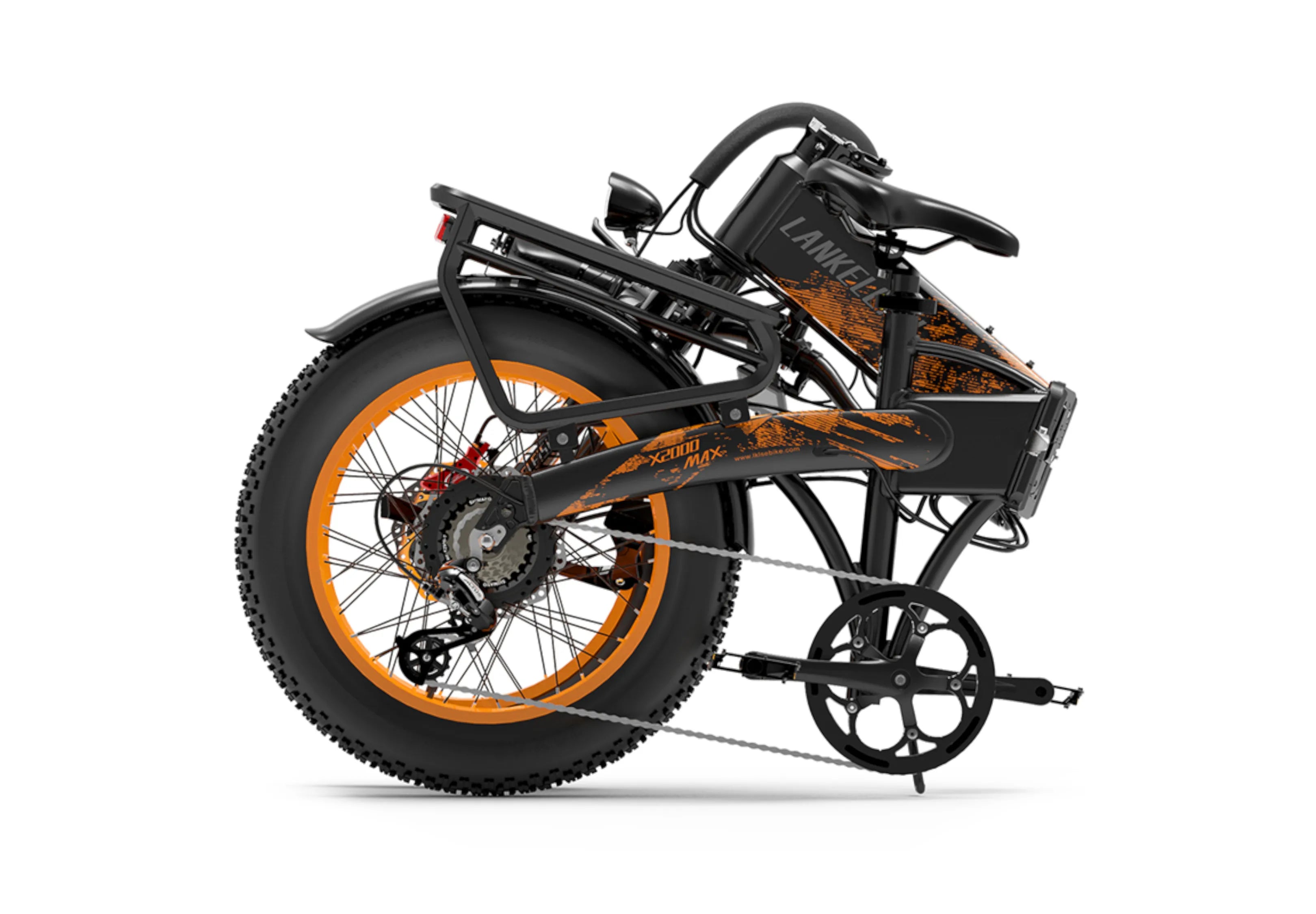 LANKELEISI X2000MAX 2000W Folding Electric Bike
