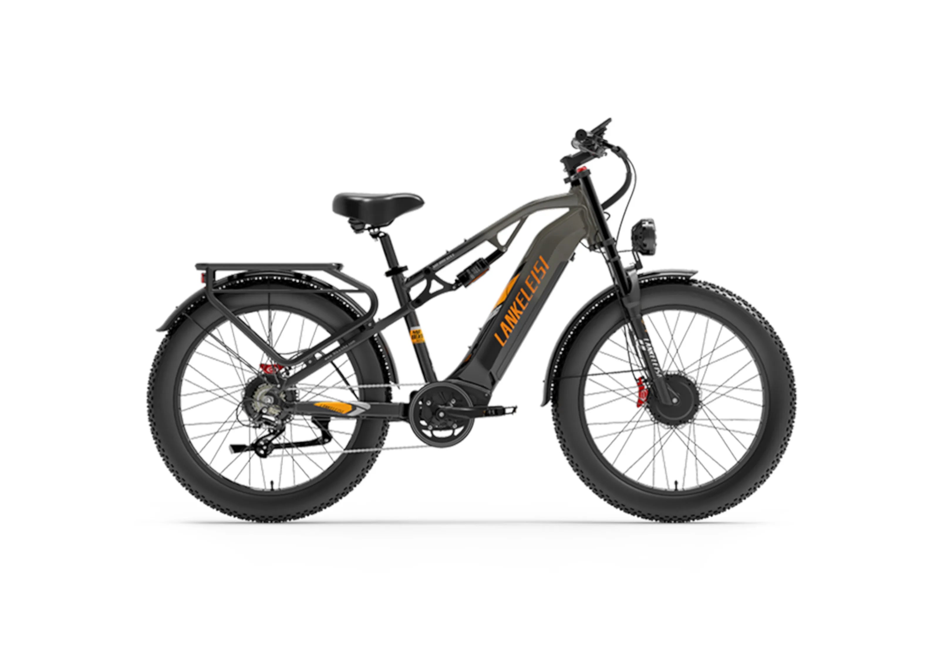 LANKELEISI MG800MAX 2000W Wide Tire Dual Motor Electric Bicycle