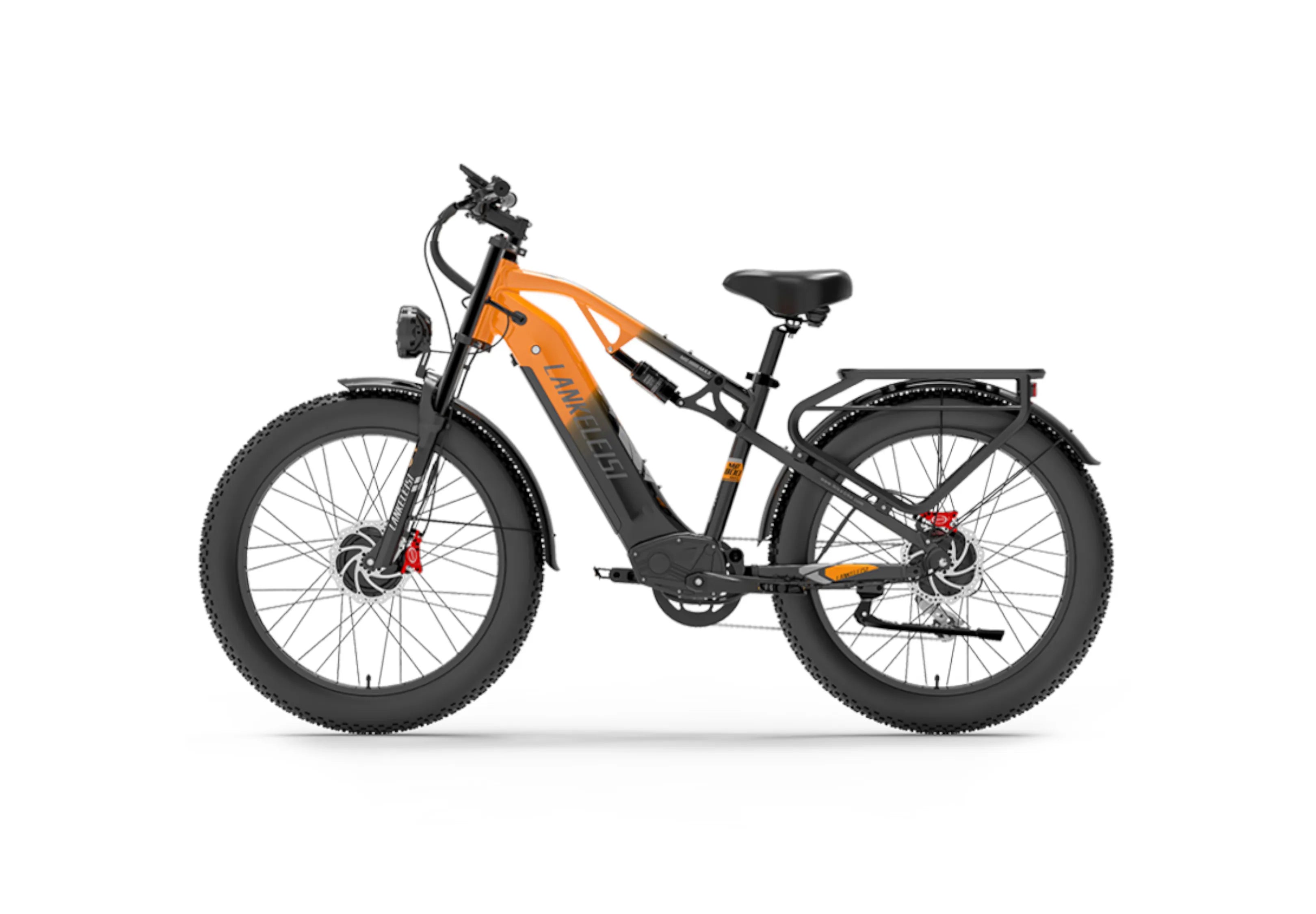 LANKELEISI MG800MAX 2000W Wide Tire Dual Motor Electric Bicycle