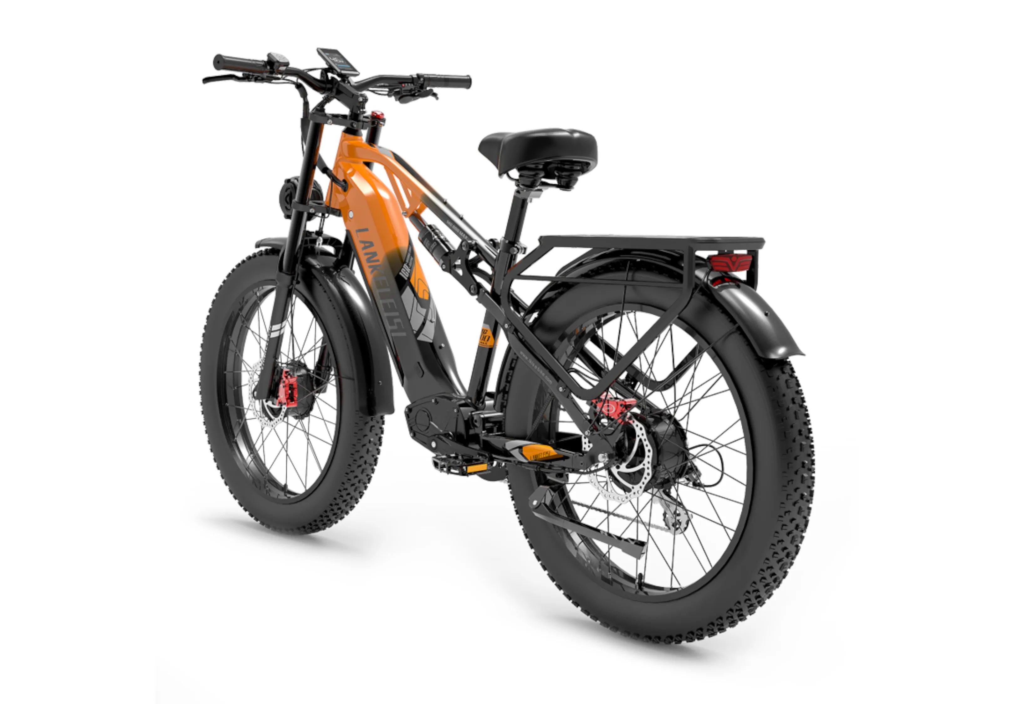 LANKELEISI MG800MAX 2000W Wide Tire Dual Motor Electric Bicycle