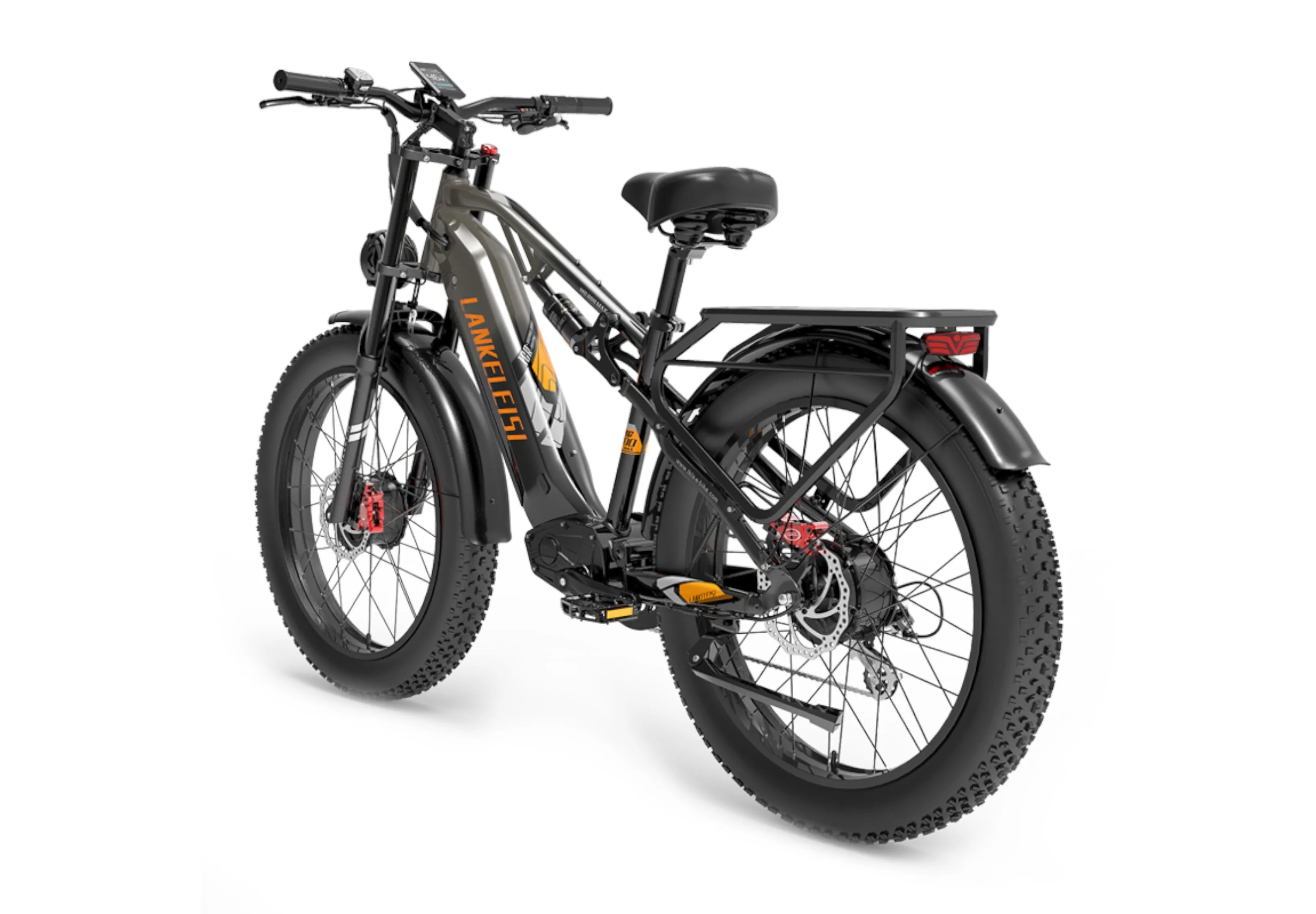 LANKELEISI MG800MAX 2000W Wide Tire Dual Motor Electric Bicycle