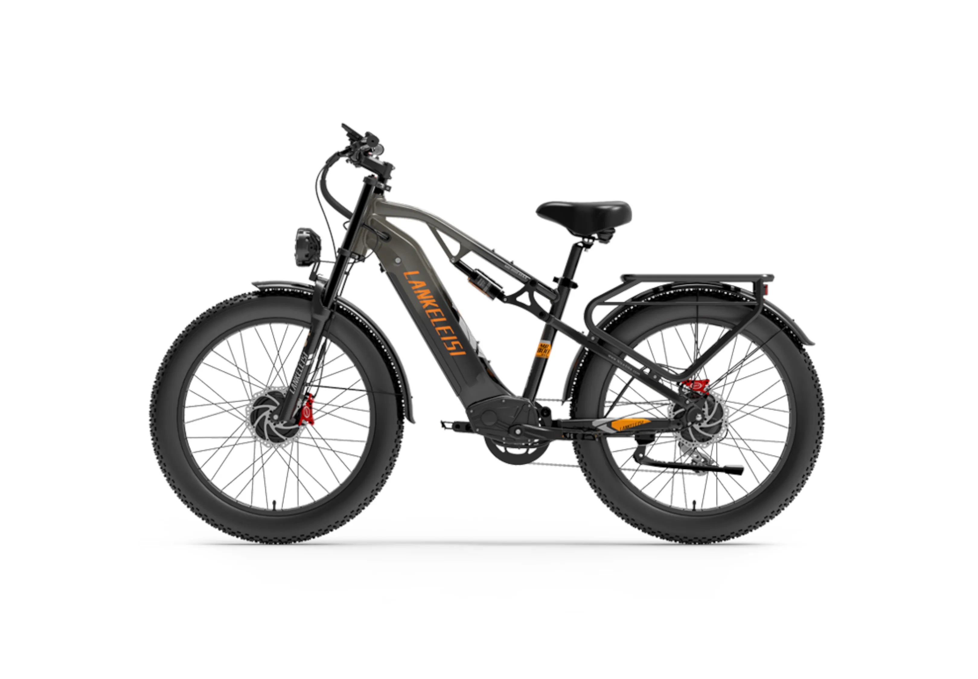 LANKELEISI MG800MAX 2000W Wide Tire Dual Motor Electric Bicycle