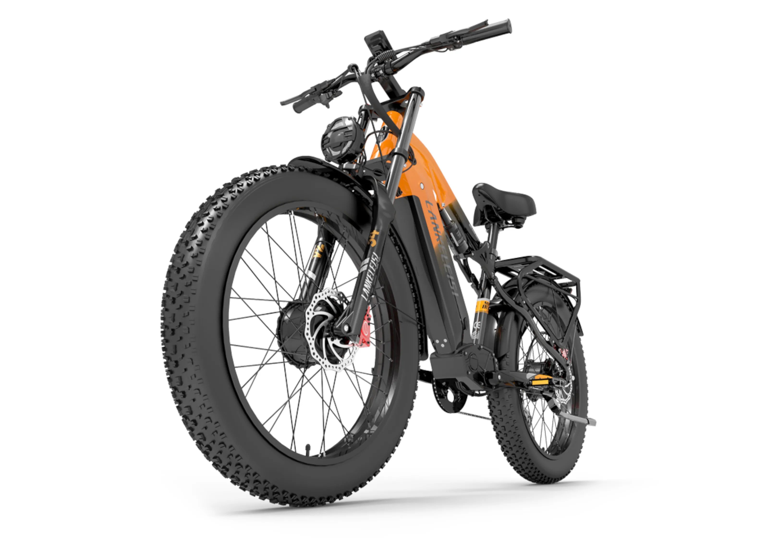 LANKELEISI MG800MAX 2000W Wide Tire Dual Motor Electric Bicycle