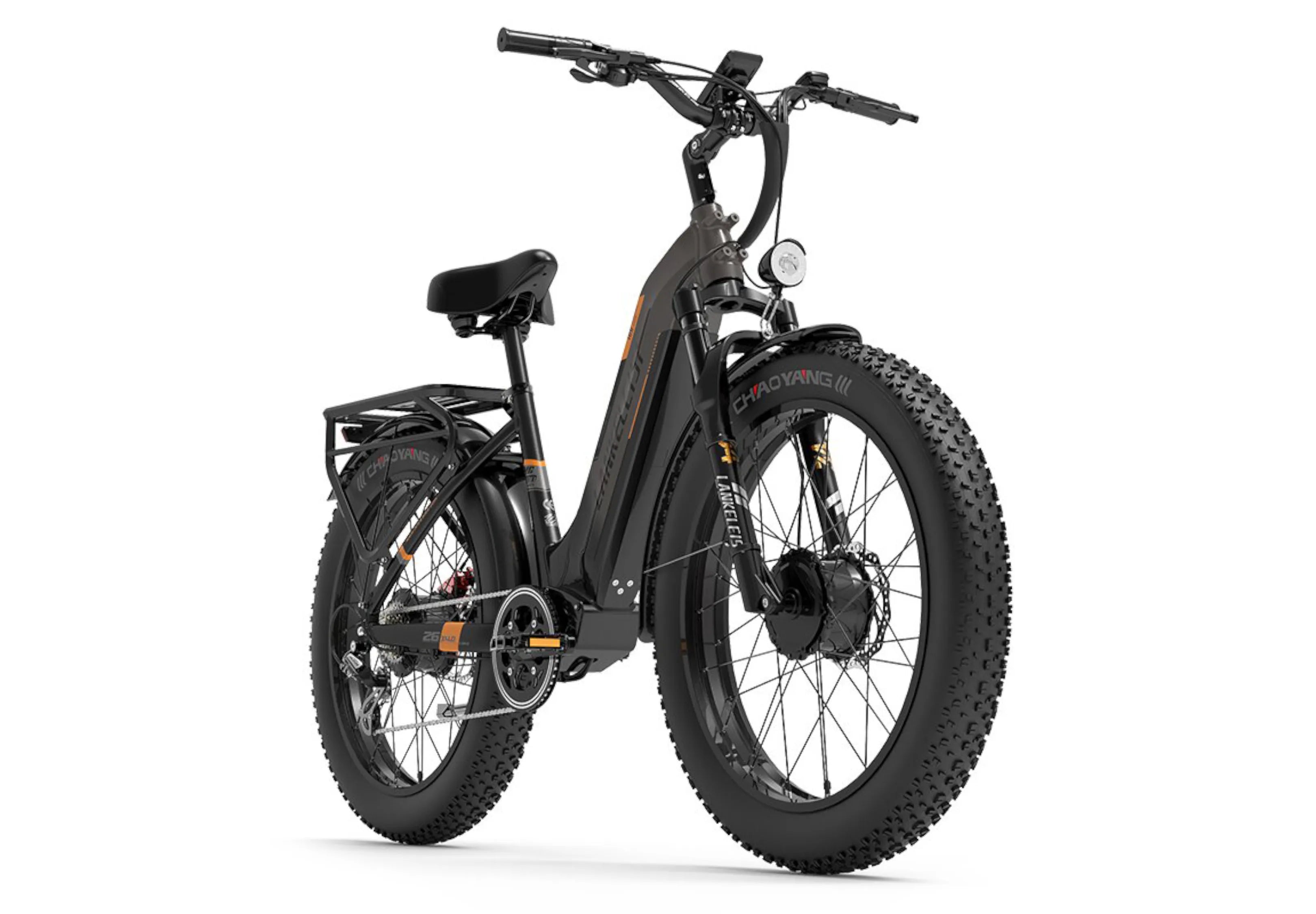 LANKELEISI MG600PLUS 2000W Dual Motor Wide Tire Electric Bicycle
