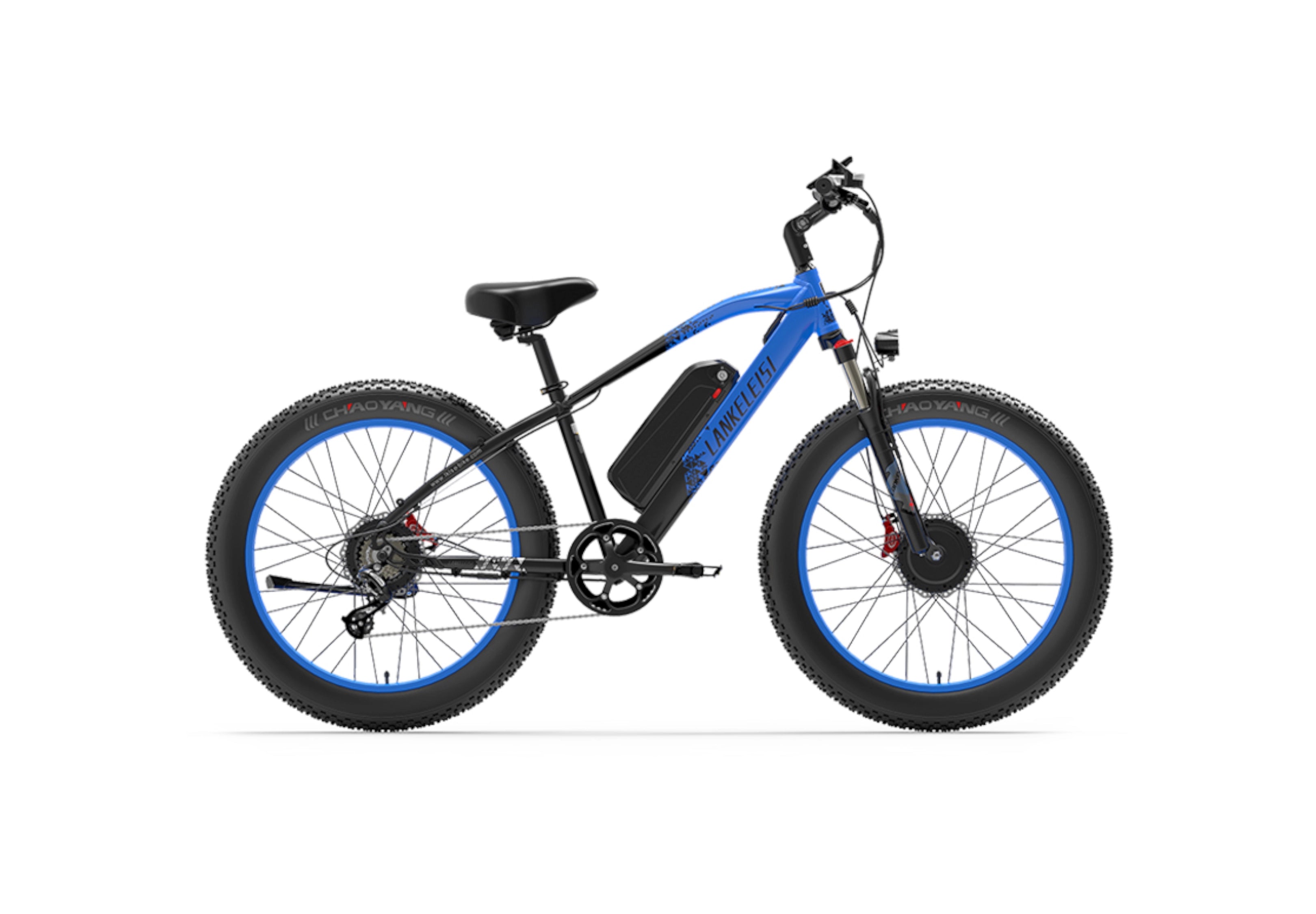 LANKELEISI MG740PLUS Dual-Motor Wide-Tire Electric Bicycle