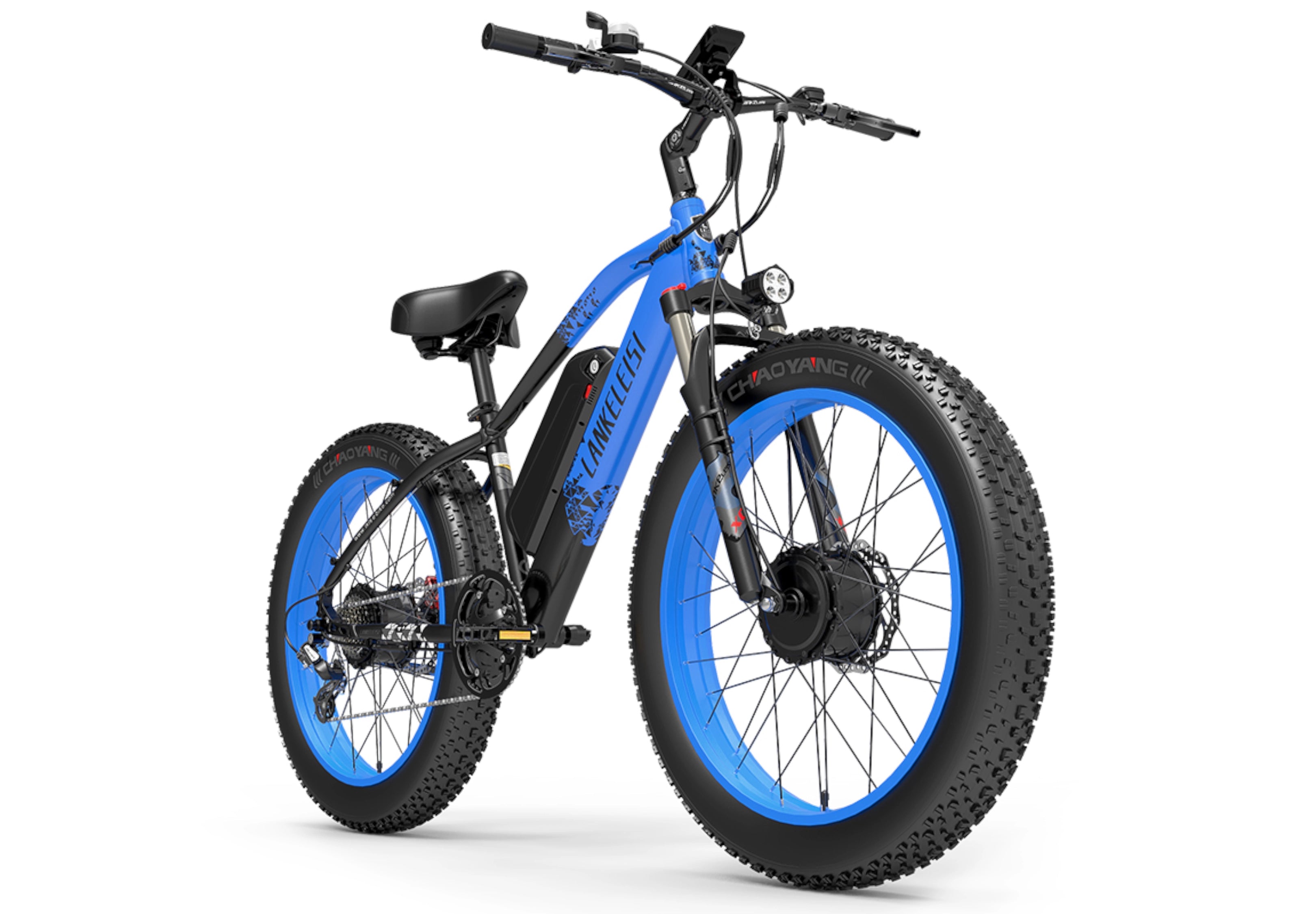 LANKELEISI MG740PLUS Dual-Motor Wide-Tire Electric Bicycle