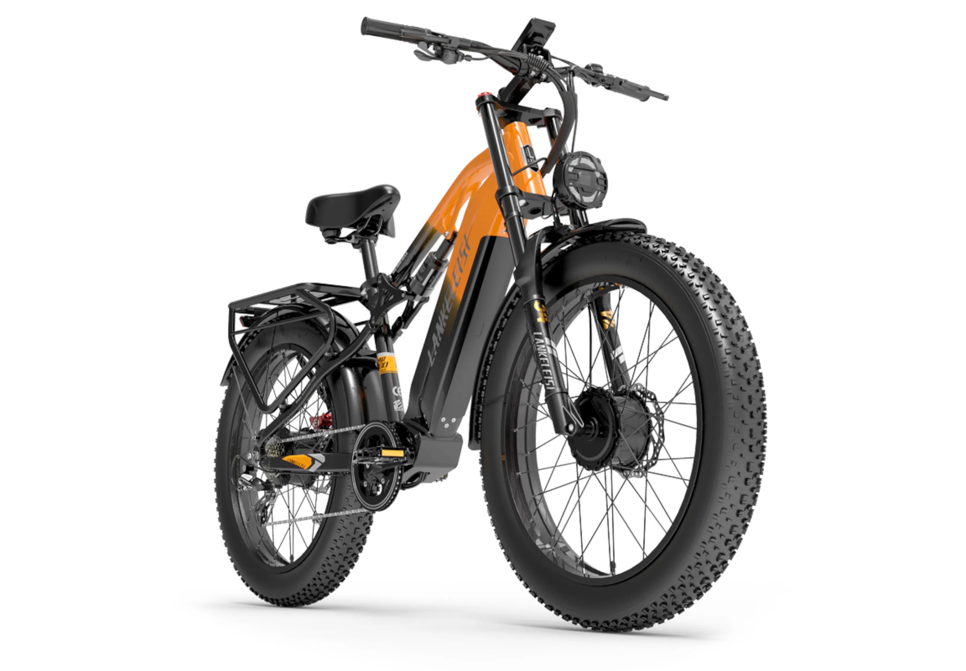 LANKELEISI MG800MAX 2000W Wide Tire Dual Motor Electric Bicycle