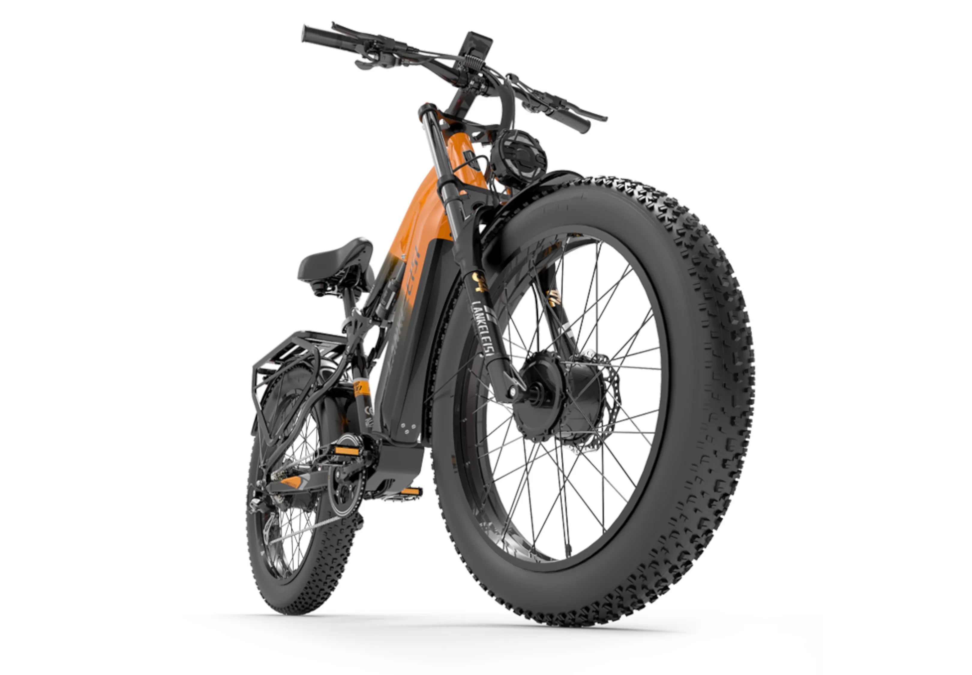 LANKELEISI MG800MAX 2000W Wide Tire Dual Motor Electric Bicycle